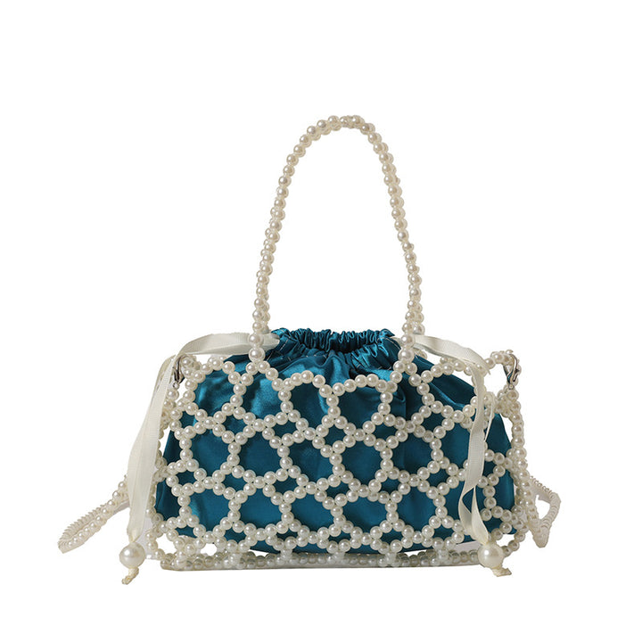 Elegant Pearled Evening Handbag