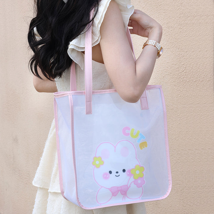 Leisure Handbag With Cute Bear Design Kalsten