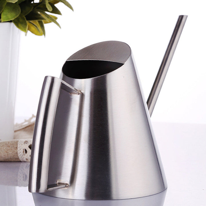 Stylish Stainless Steel Watering Can