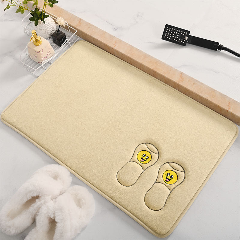 Cartoon-Themed Bath Mat Kalsten