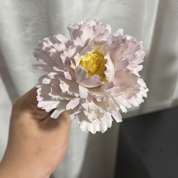 Lifelike Decorative Peony Flower
