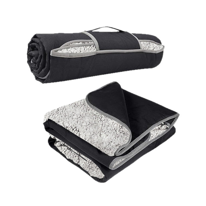 Cozy Fleece-Lined Picnic Blanket Kalsten