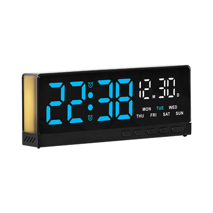 Digital radio alarm clock with large LED display and multifunctional settings Kalsten
