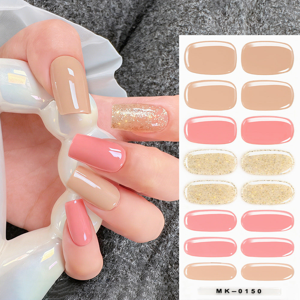 Premium Glossy Gel Nail Tips Set