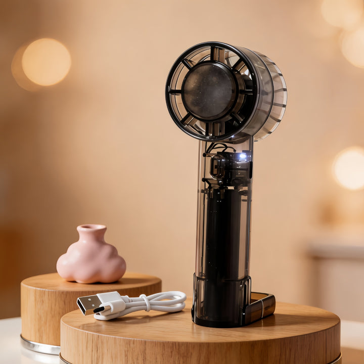 Women portable USB fan with innovative design Kalsten