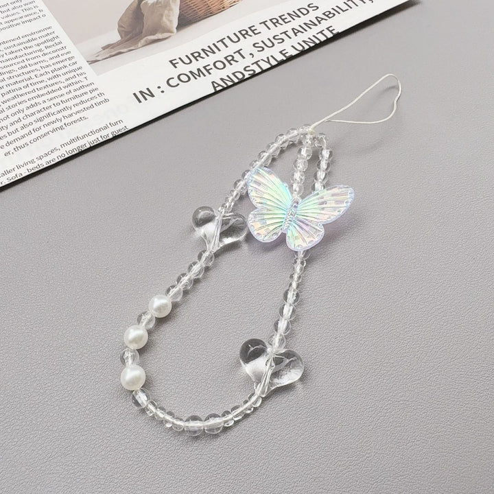 Heart-Shaped Beaded Eyewear Chain Kalsten
