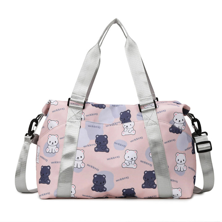 Cute Graphic Design Travel Duffle Bag