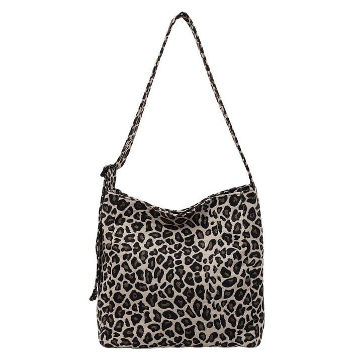 Leopard Print Hobo Bag