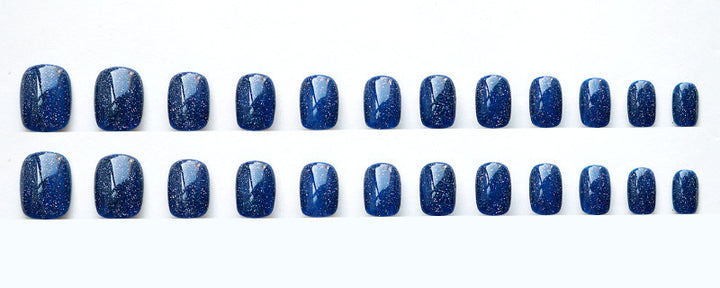 Glittering Full-Coverage Press-On Nails Kalsten