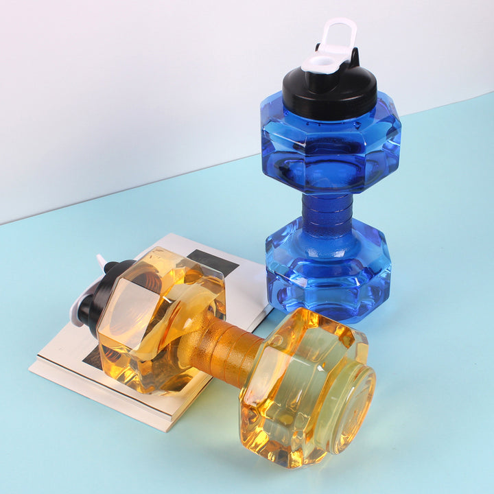 Unisex Fitness Water Bottle in Original Dumbbell Shape Kalsten