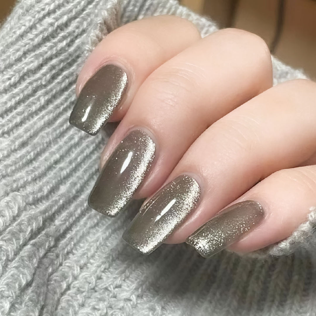Shimmering Ombre Press-On Nails