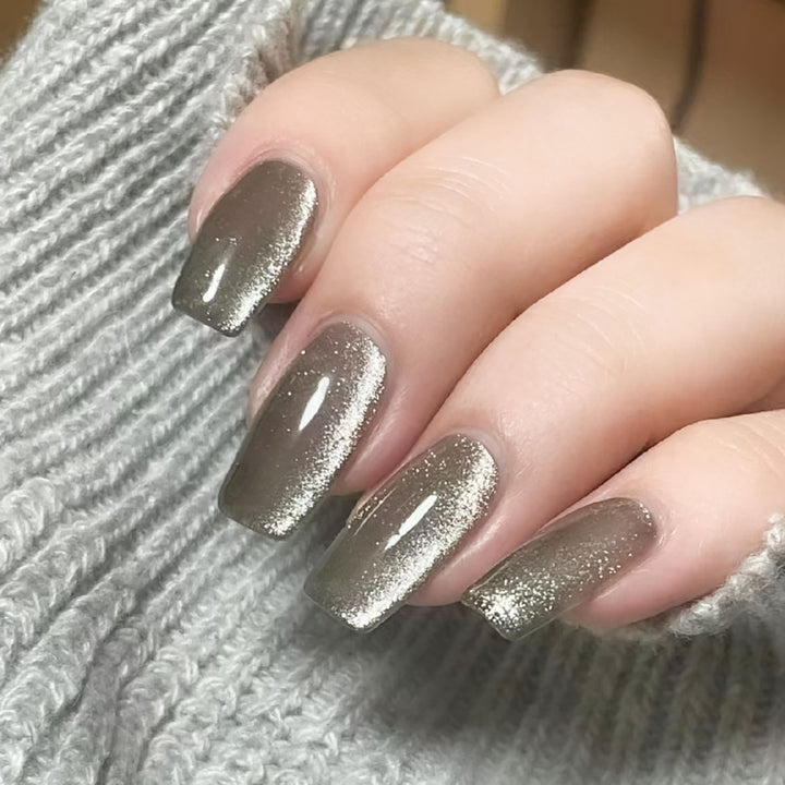 Shimmering Ombre Press-On Nails