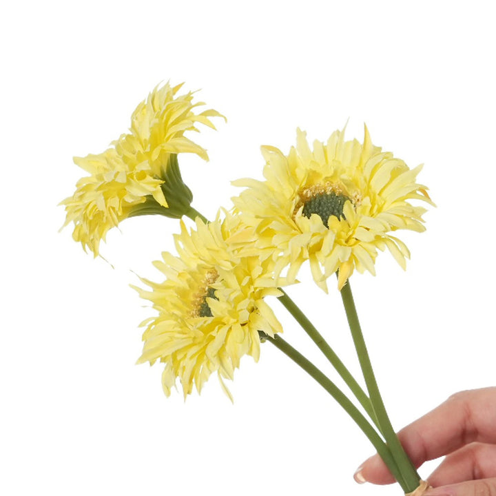 Lifelike Gerbera Daisy Stem
