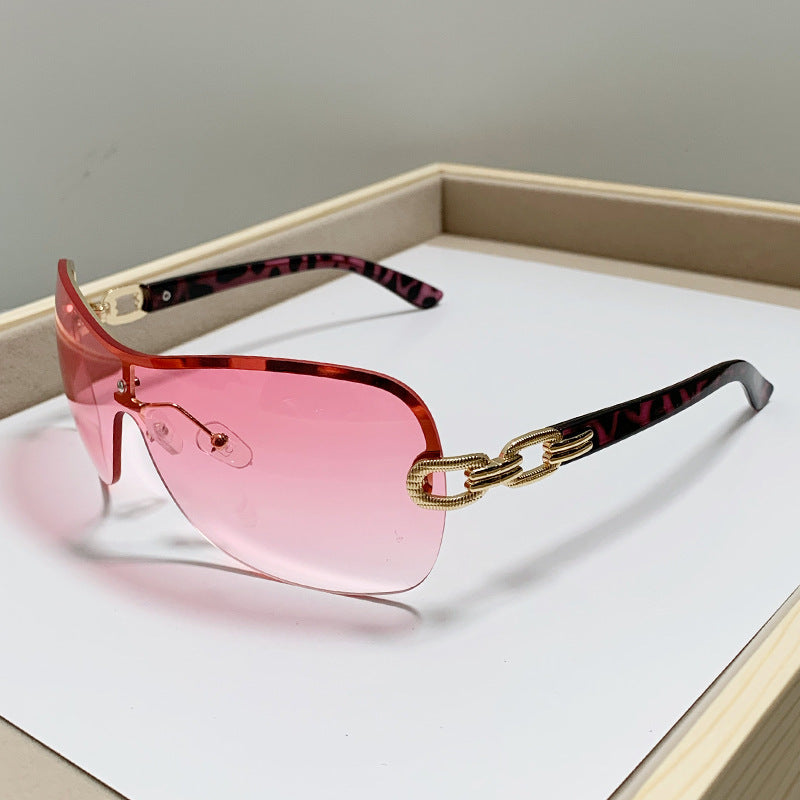 Unisex Chic Shield Sunglasses Kalsten