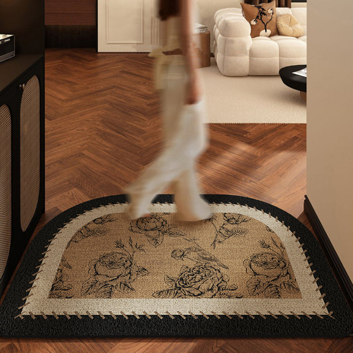 Elegant Textured Area Mat