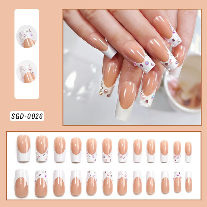 Elegant Press-On Nail Art Tips