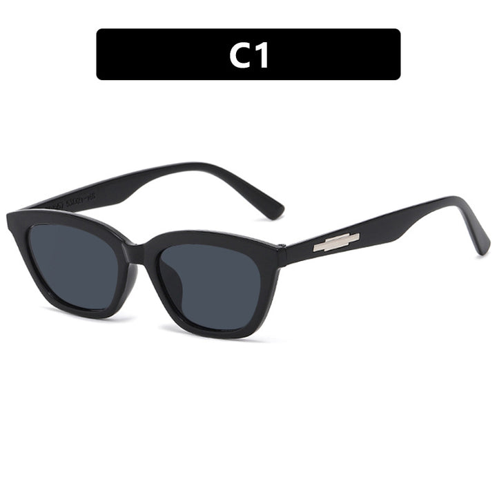 Women's trendy sunglasses in elegant cat-eye design with narrow frames Kalsten