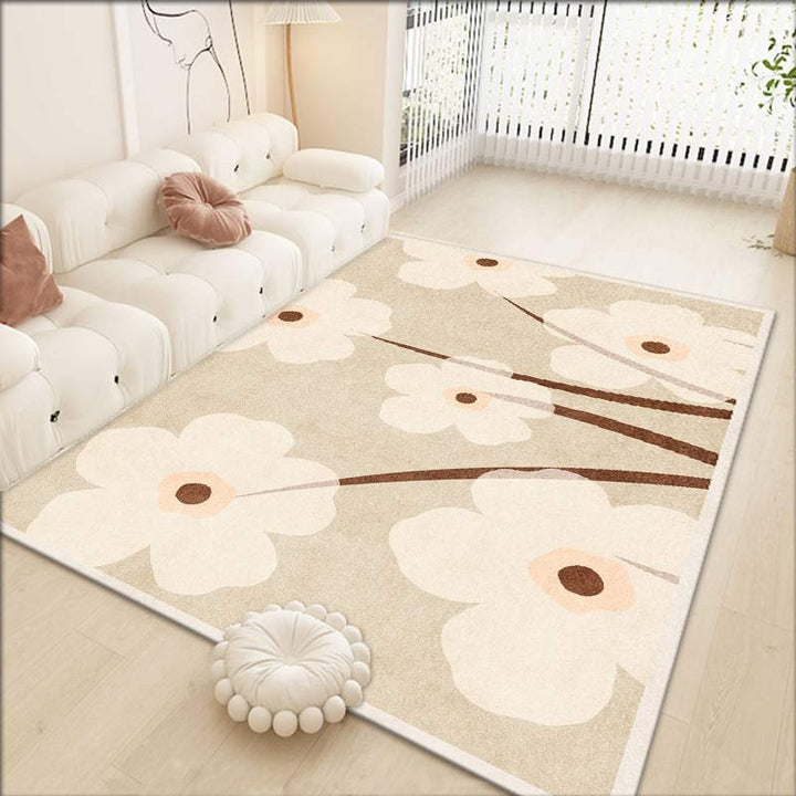 Elegant Floral Pattern Area Rug Kalsten
