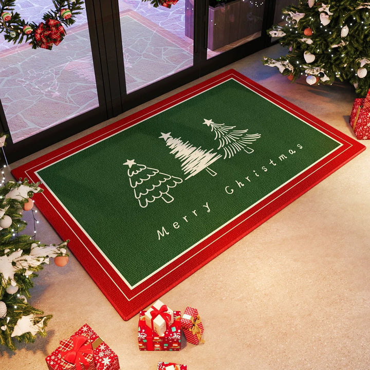 Festive Christmas-Themed Indoor Doormat Kalsten