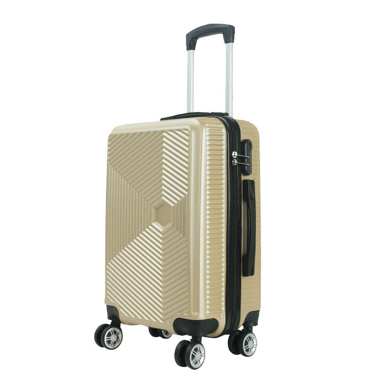 Unisex Modern Geometric Hard Shell Suitcase Kalsten