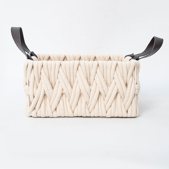 Stylish Textured Storage Basket Kalsten