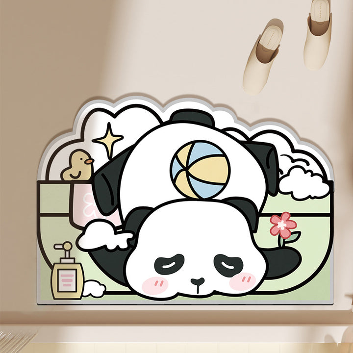 Playful Dog-Themed Mat