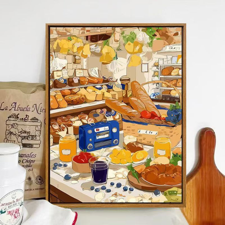 Bakery-Themed Illustrated Wall Art Kalsten