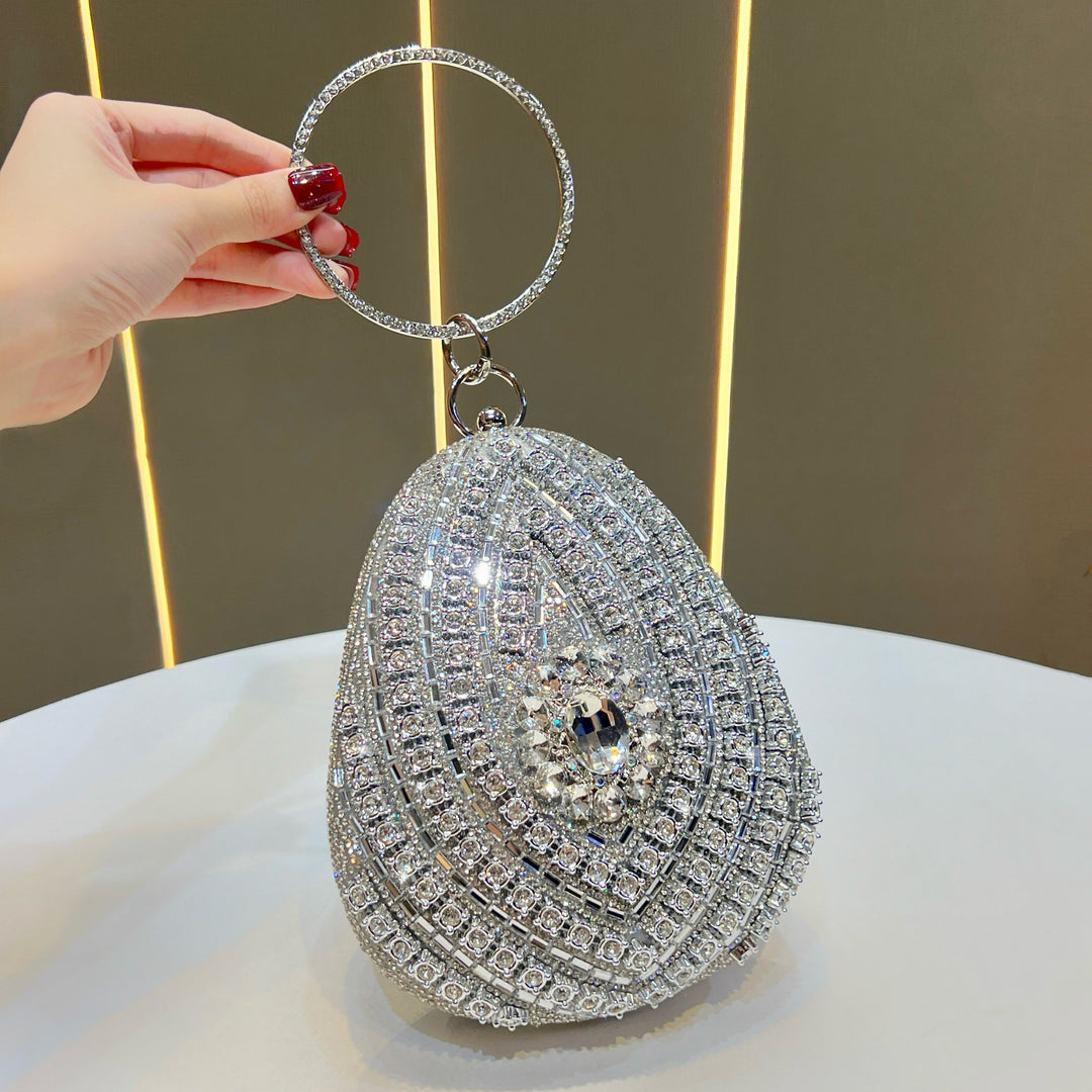 Decorative Rhinestone Handheld Clutch