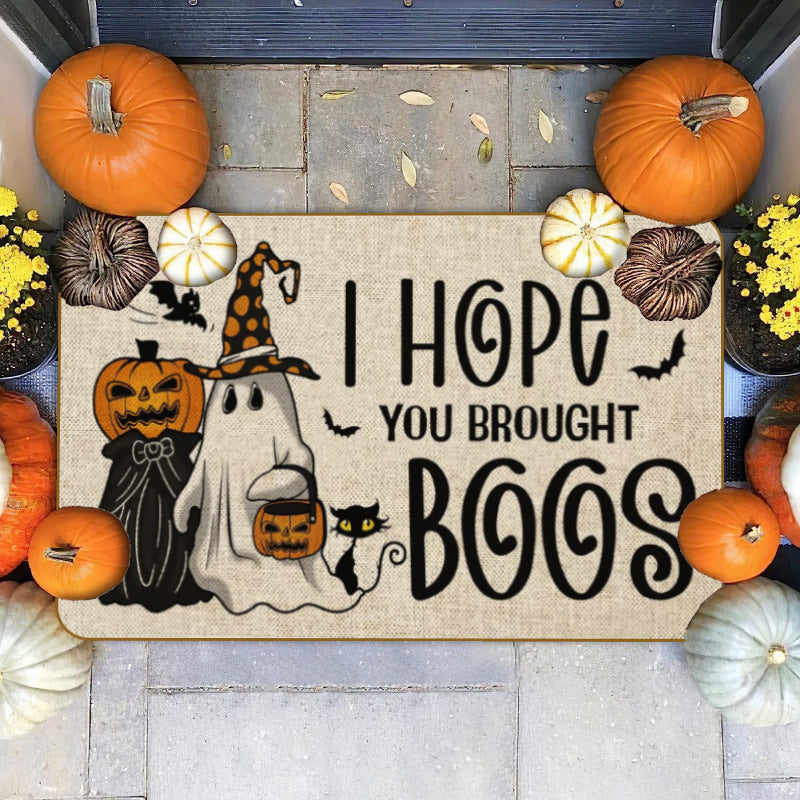 Halloween-Themed Decorative Welcome Mat Kalsten