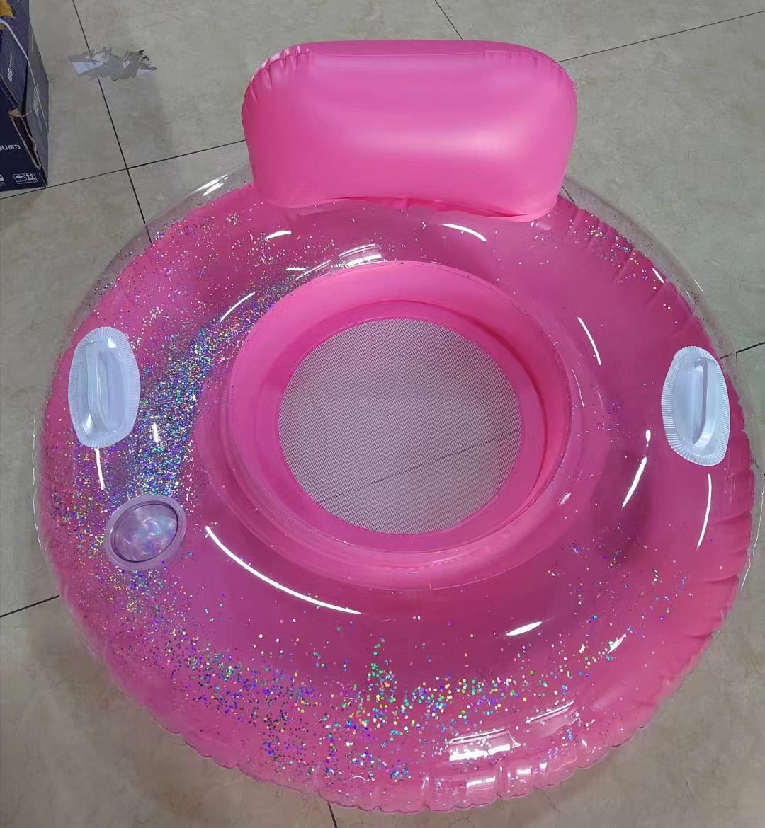 Ladies Inflatable Comfort Swimming Lounge with Viewing Window Kalsten