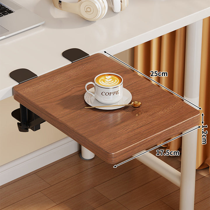 Long Under-Desk Pull-Out Sliding Keyboard and Work Surface Shelf