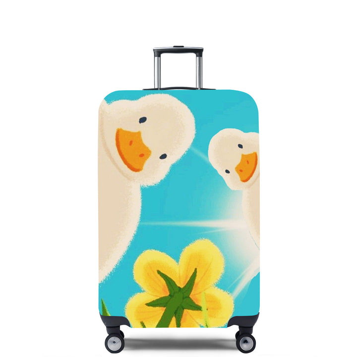 Women's Hard Shell Suitcase with Unique Illustrative Design Kalsten