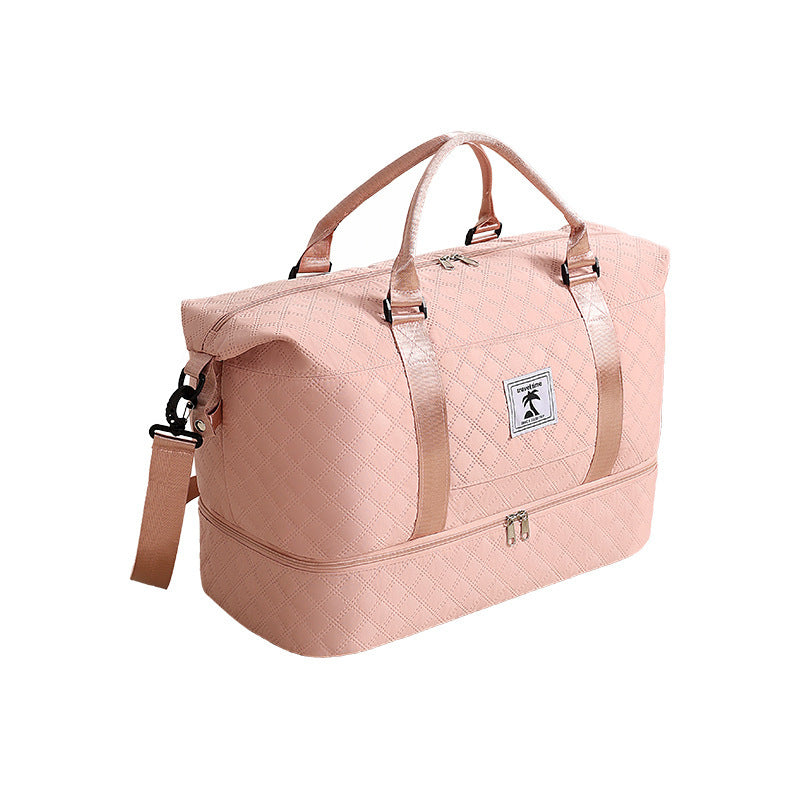 Quilted Travel Duffle Bag Kalsten