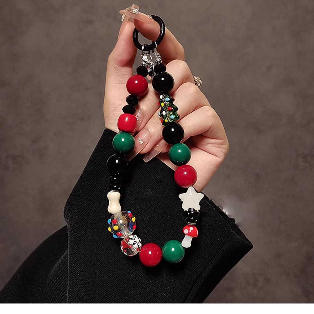 Decorative Beaded Charm Keychain Kalsten 1790135241