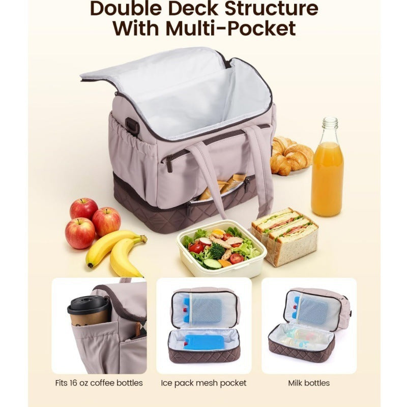 Chic Multi-Compartment Insulated Bag Kalsten