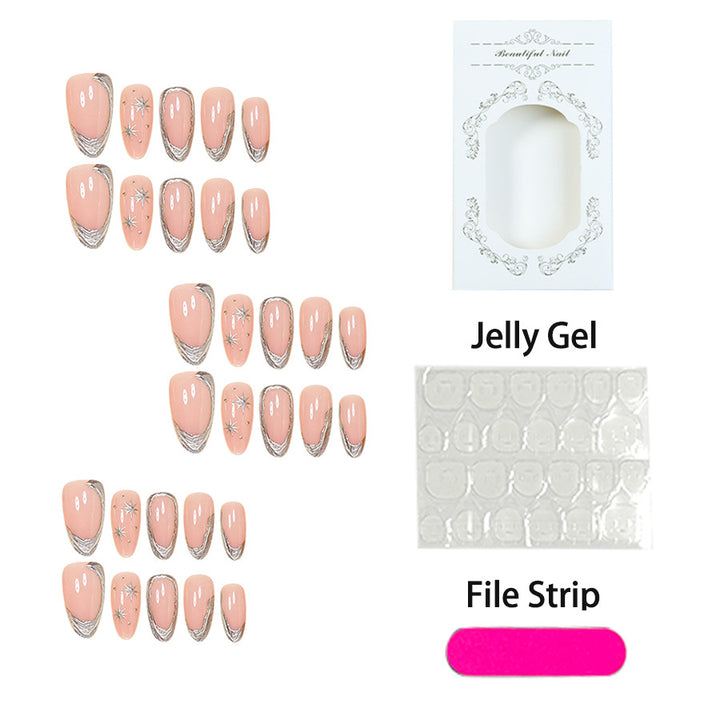 Nail art set with glitter and jelly gel Kalsten
