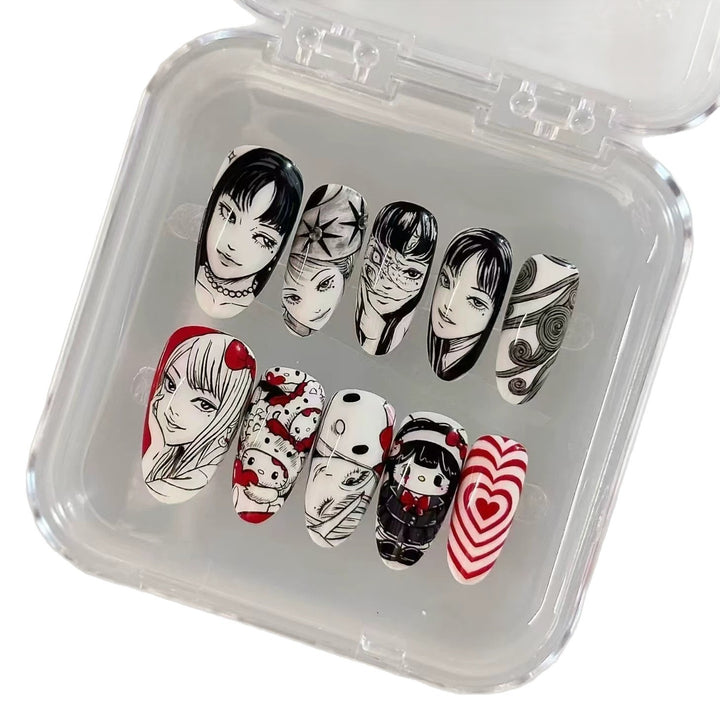 Unique Artistic Character Nail Set Kalsten