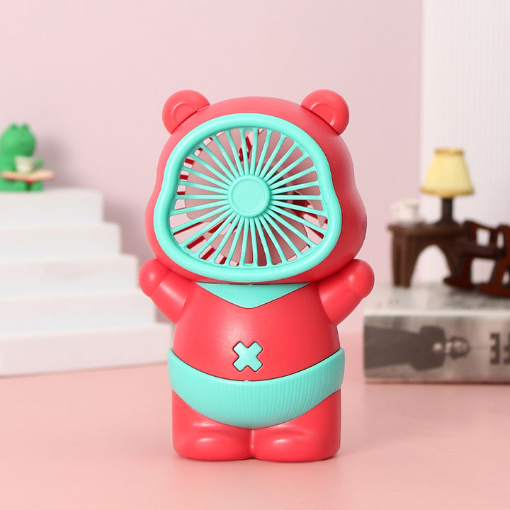 Women's Portable Mini Fan in Bear Design Kalsten