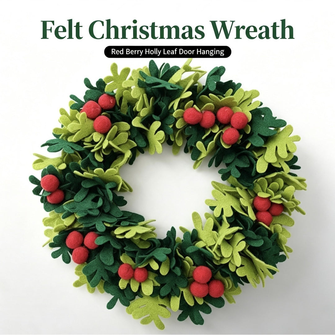 Felt Wreath