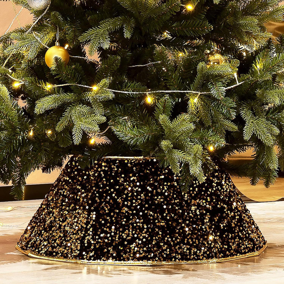 Decorative Sequin Tree Skirt