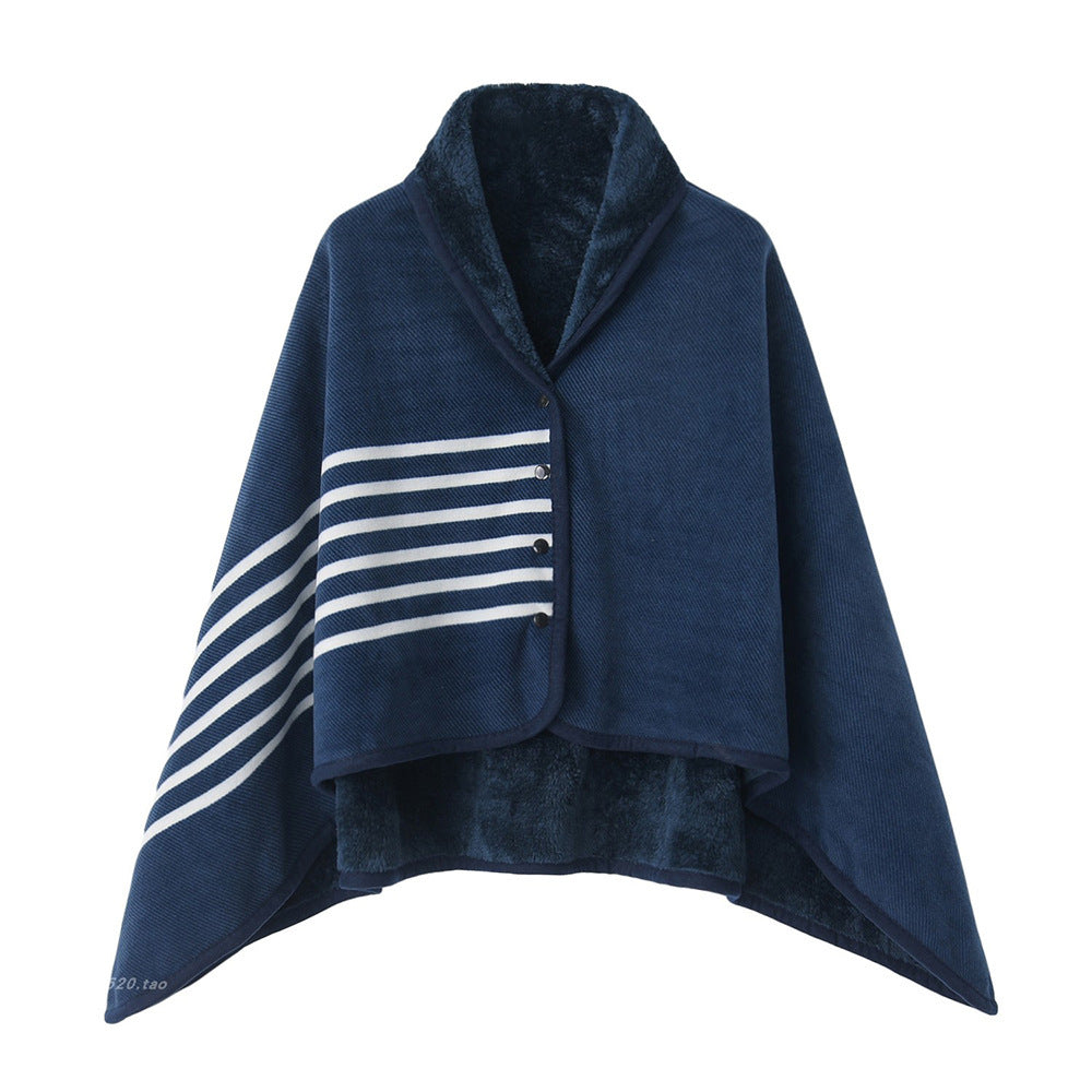 Ladies Cozy and Fashionable Blanket with Checkered Pattern Kalsten