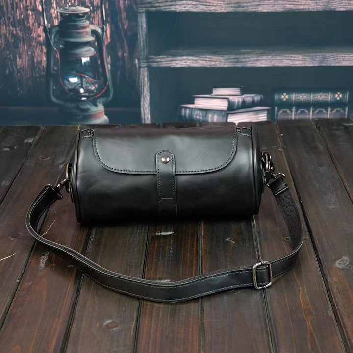 Vintage Leather Crossbody Bag