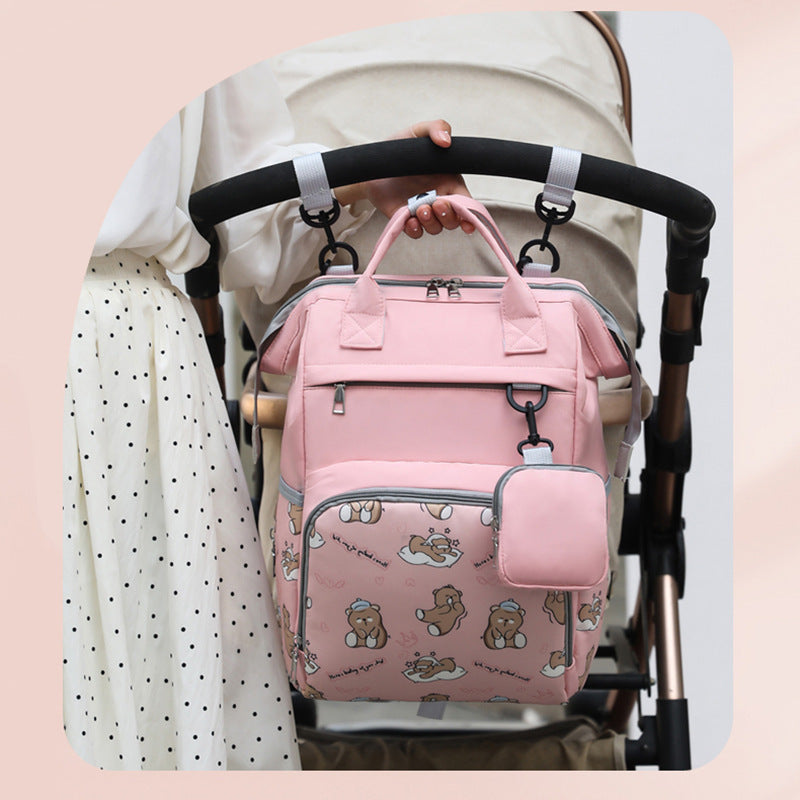 Playful Animal Print Backpack Kalsten