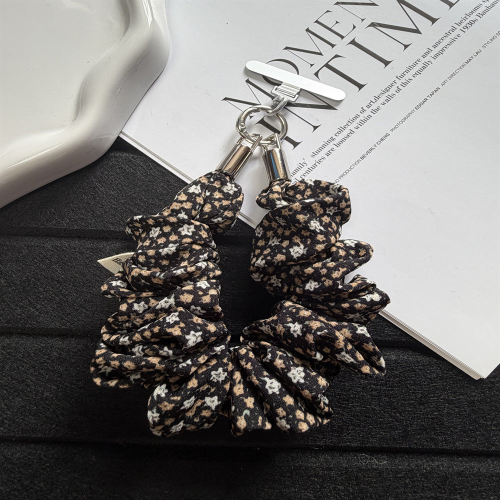 Decorative Floral Pattern Hair Scrunchie Kalsten