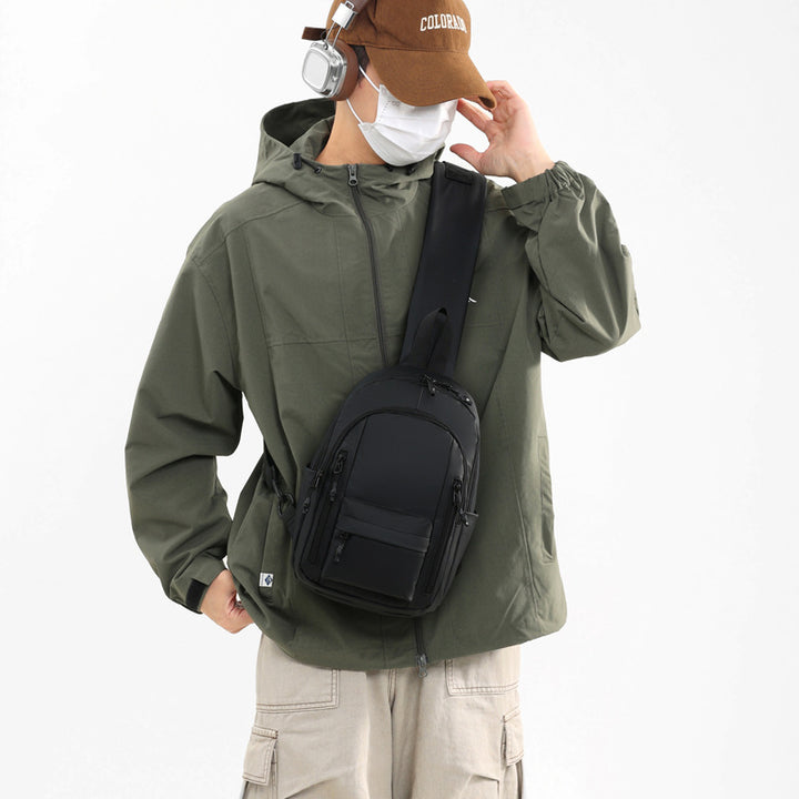 Sleek Nylon Sling Bag Kalsten