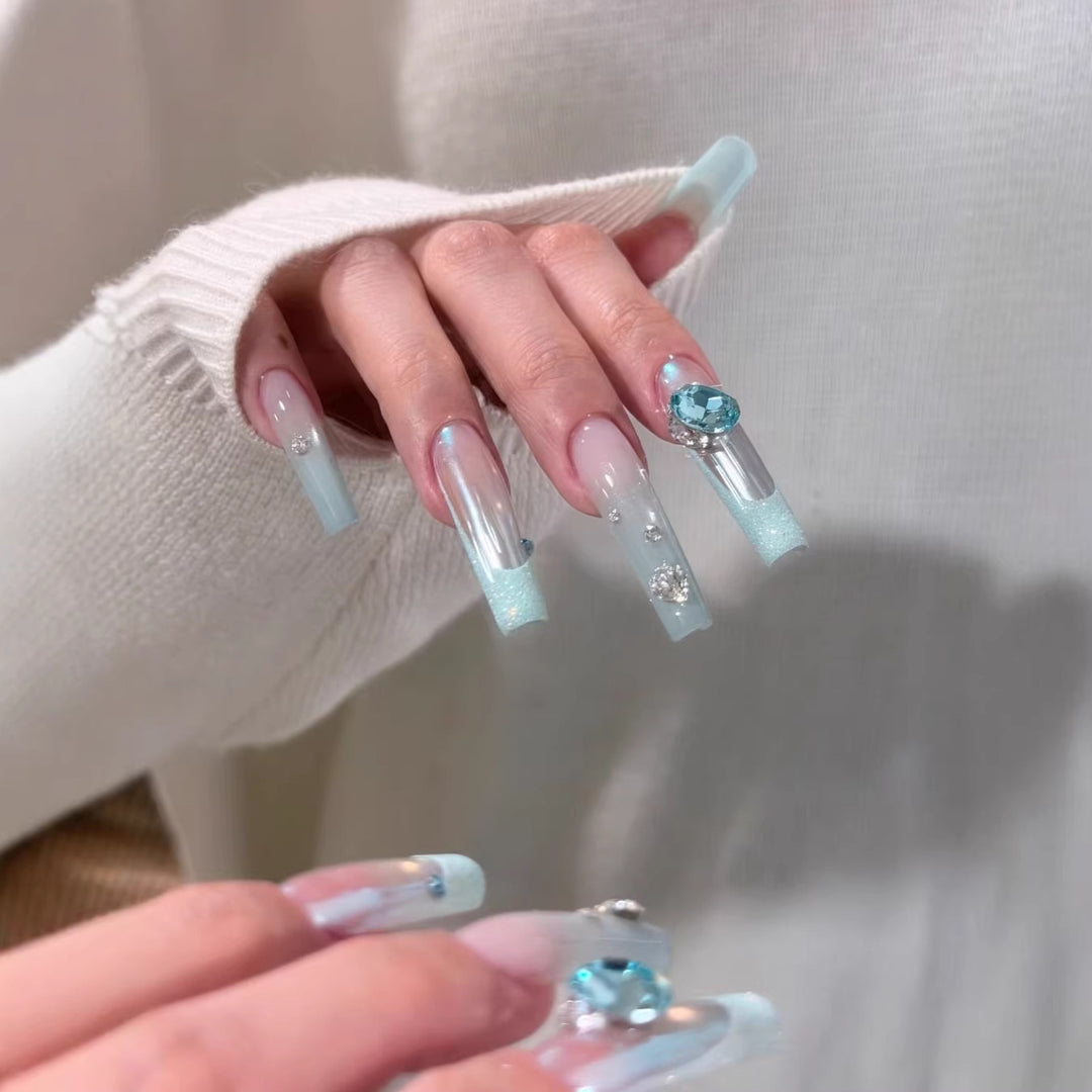 Artistic Extended Press-On Nails