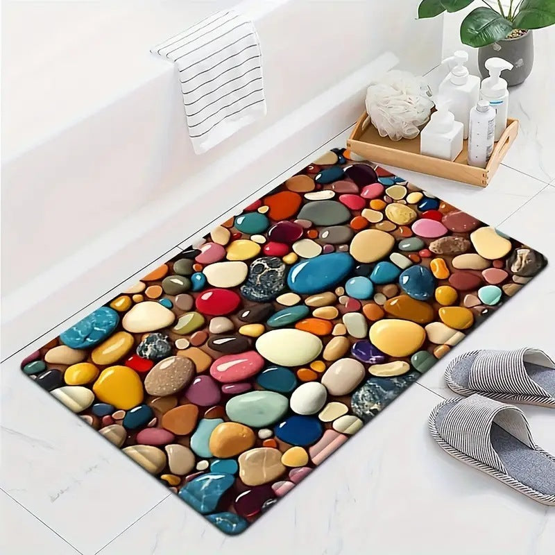 Floral Kitchen Runner Mat