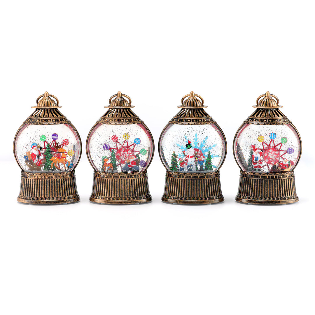 Decorative LED Snow Globe Lantern Kalsten