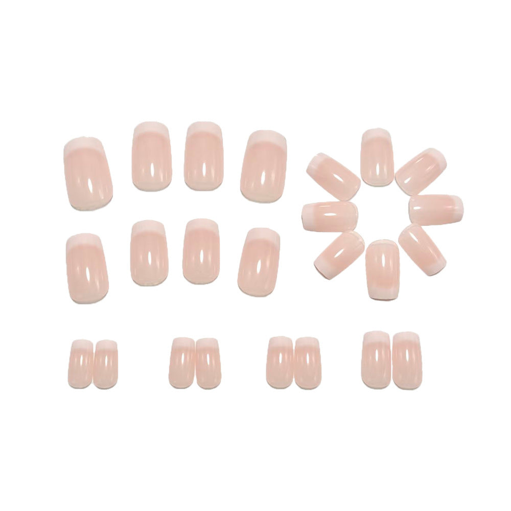 Artificial nails in elegant French design Kalsten