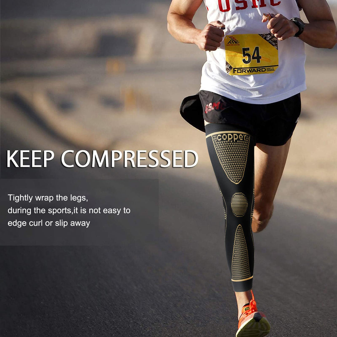 Copper Compression Knee Support Kalsten